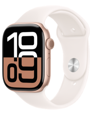 Watch 10 LTE | Aluminium | 46 mm Rosegold Frontansicht 1