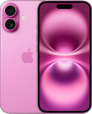 iPhone 16 Pink Frontansicht 1